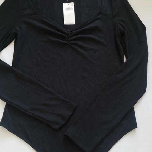Banana Republic Petite Ribbed Sweetheart Bodysuit - Picture 4 of 5